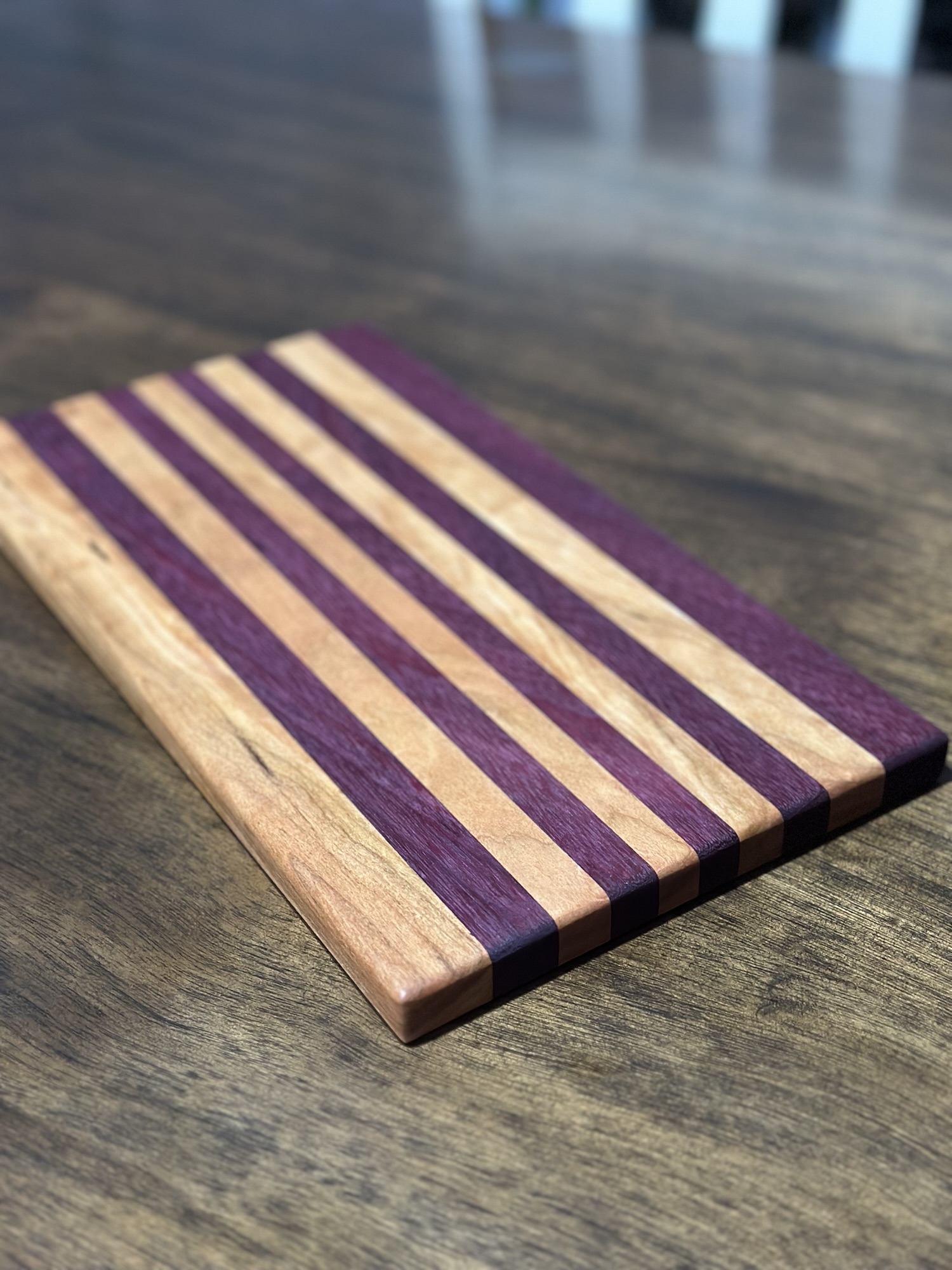 Purple heart/Cherry charcuterie board